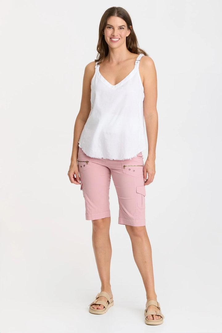 Linen Theroux Tank