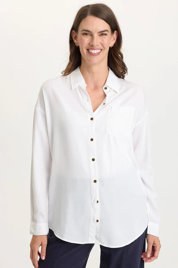 Dusten Button-Up Blouse