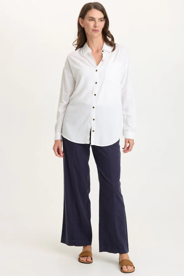 Dusten Button-Up Blouse