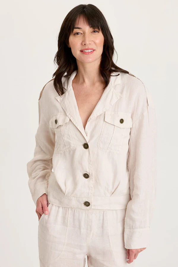Baltazar Linen Jacket