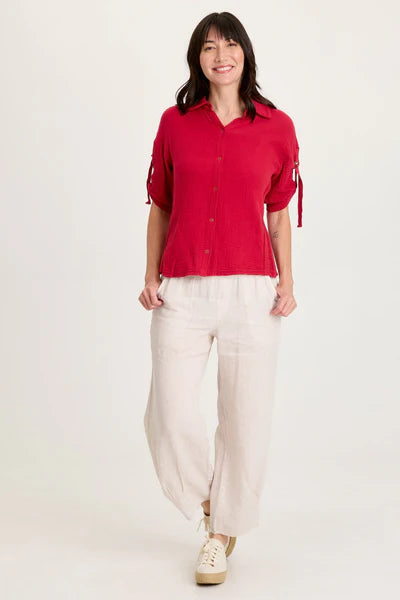 Vasco Linen Crop