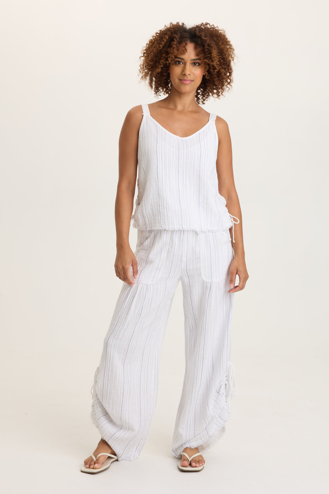 Striped Muriel Wide Leg