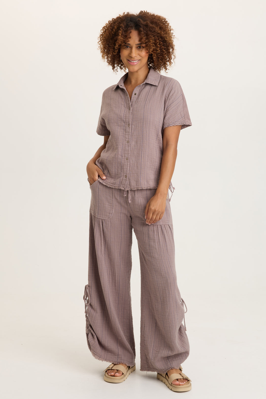 Striped Creston Top