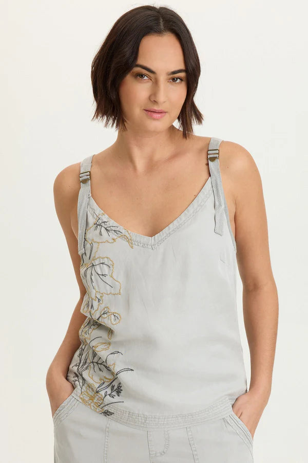 Embroidered Faizon Tank