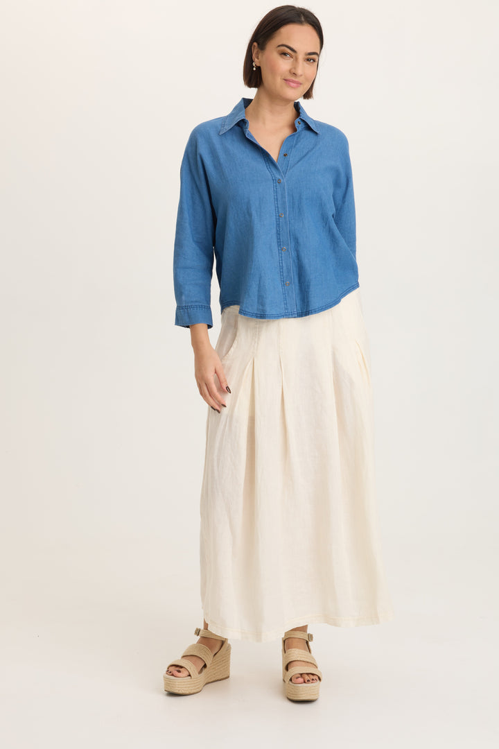 Abena Snap-Up Shirt