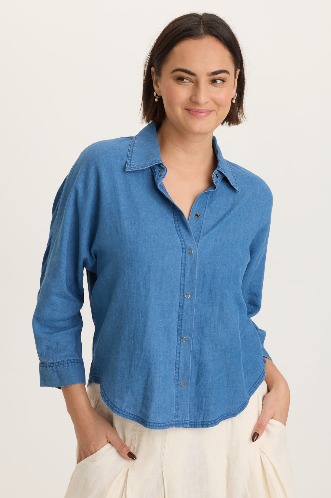 Abena Snap-Up Shirt