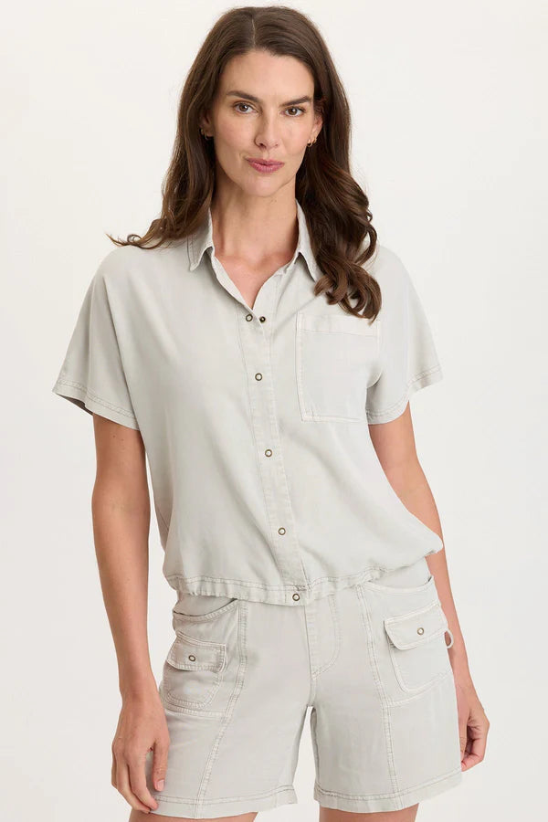 Zane Snap Up Blouse