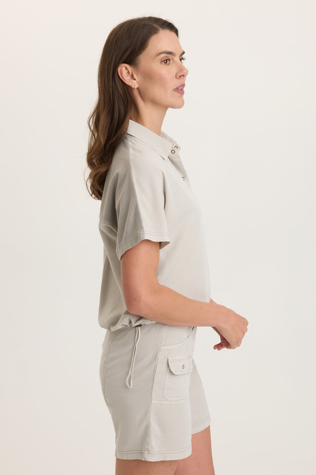 Zane Snap Up Blouse