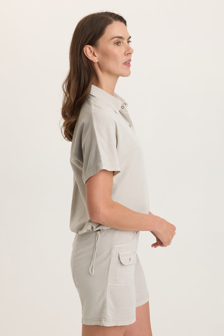Zane Snap Up Blouse