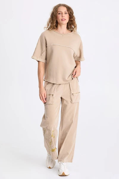 Embroidered Aleks Pant