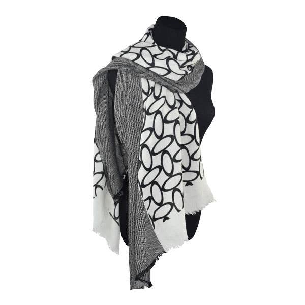 Marissa Contemporary Wool Scarf