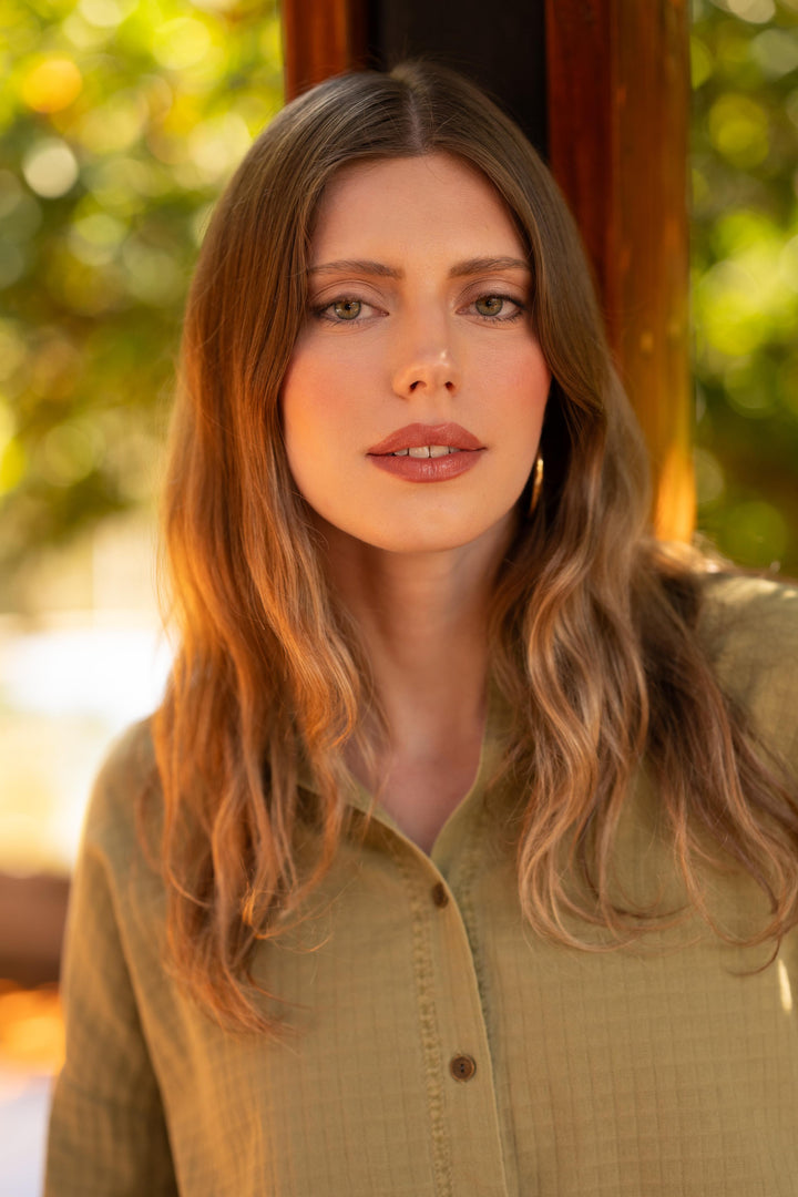 Becknir Button Up Blouse