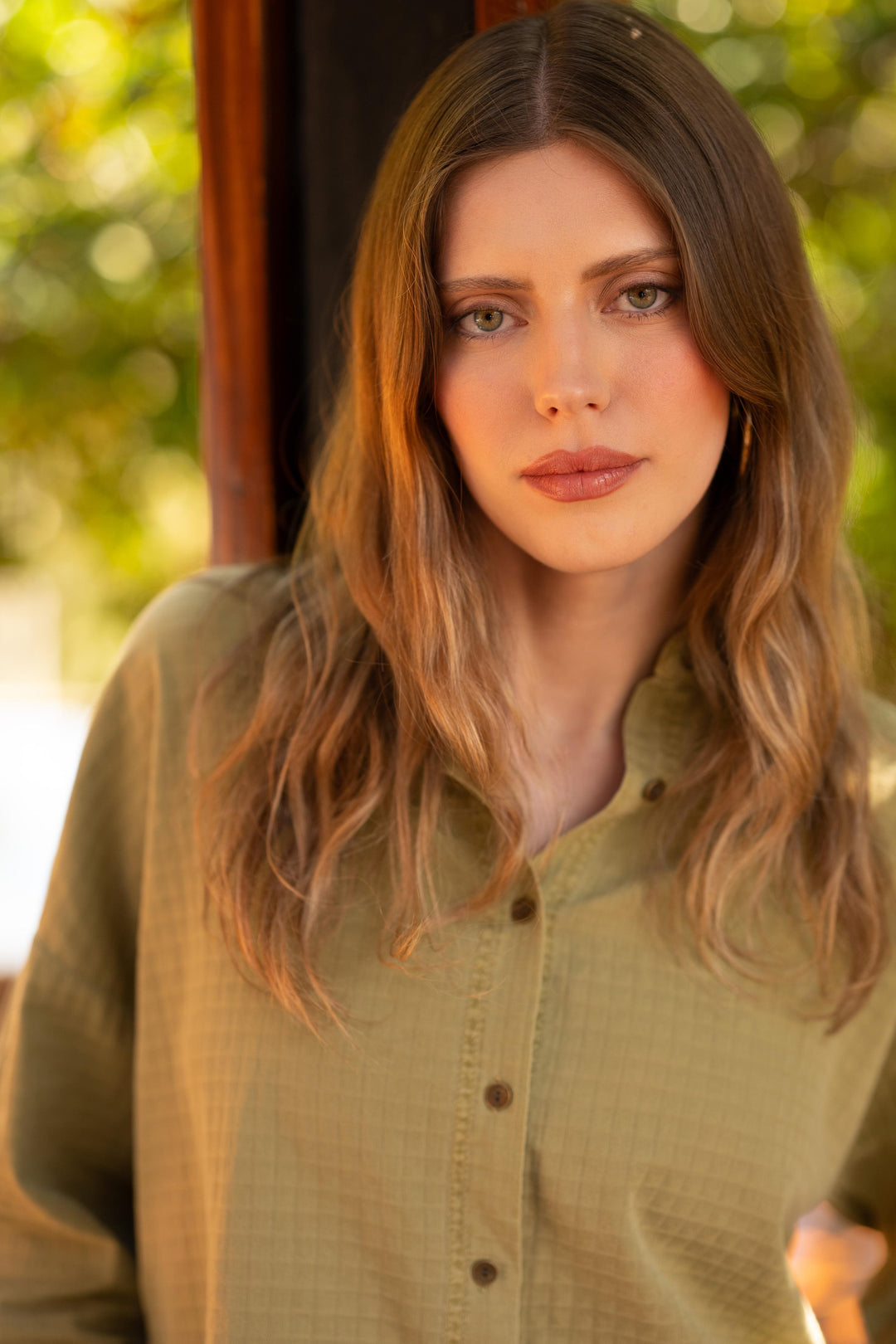 Becknir Button Up Blouse