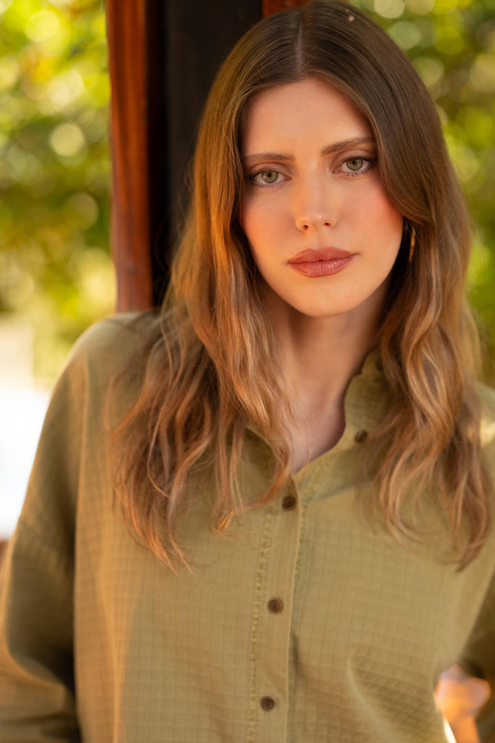 Becknir Button Up Blouse
