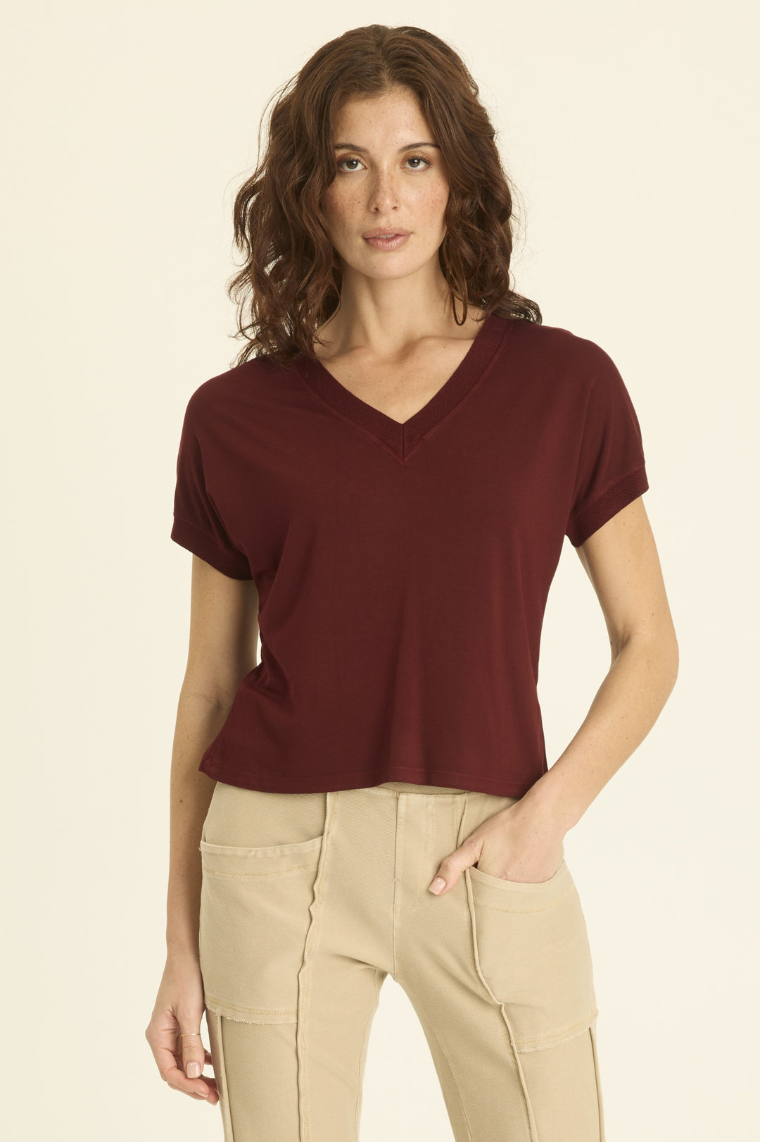 Sergius V-Neck Top