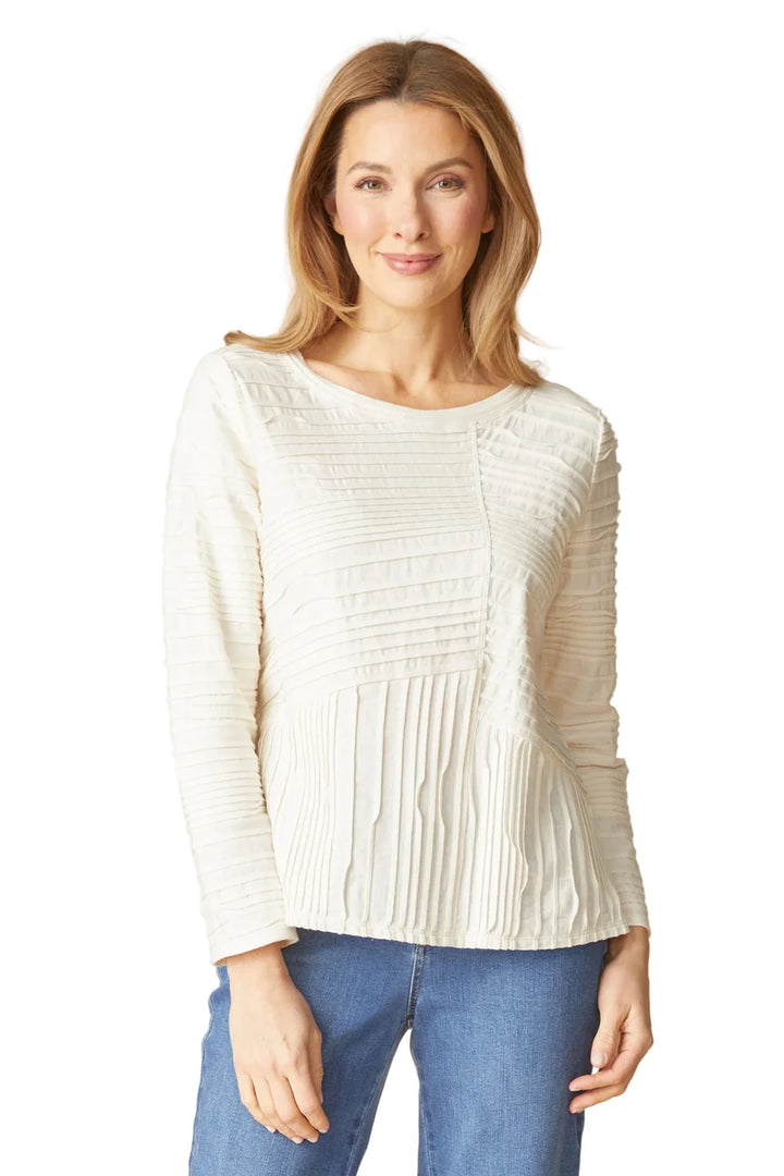 Ripple Effect Seamed Tee