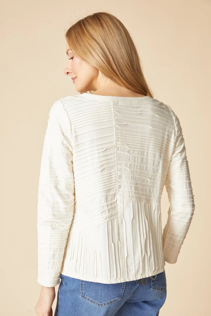 Ripple Effect Seamed Tee