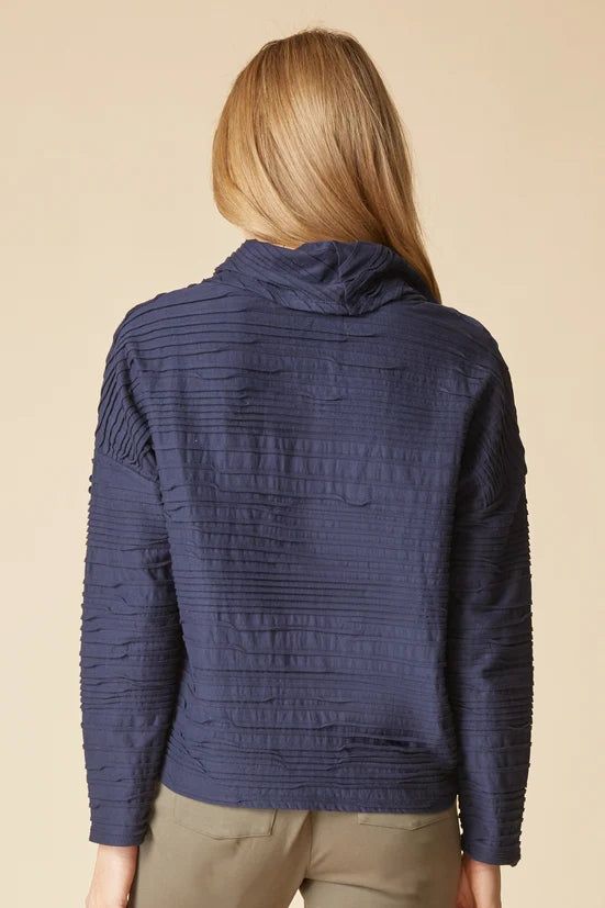 Ripple Effect Cowl Pullover