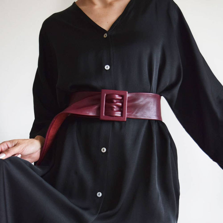 ADA leather belts at Adlib Clothing - Asheville's Locally Owned, Premier Fashion Boutique for Women over 40