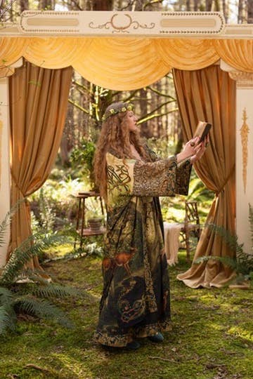 The Dawning Opera Duster Kimono Robe ft. Ophelia & Fawn