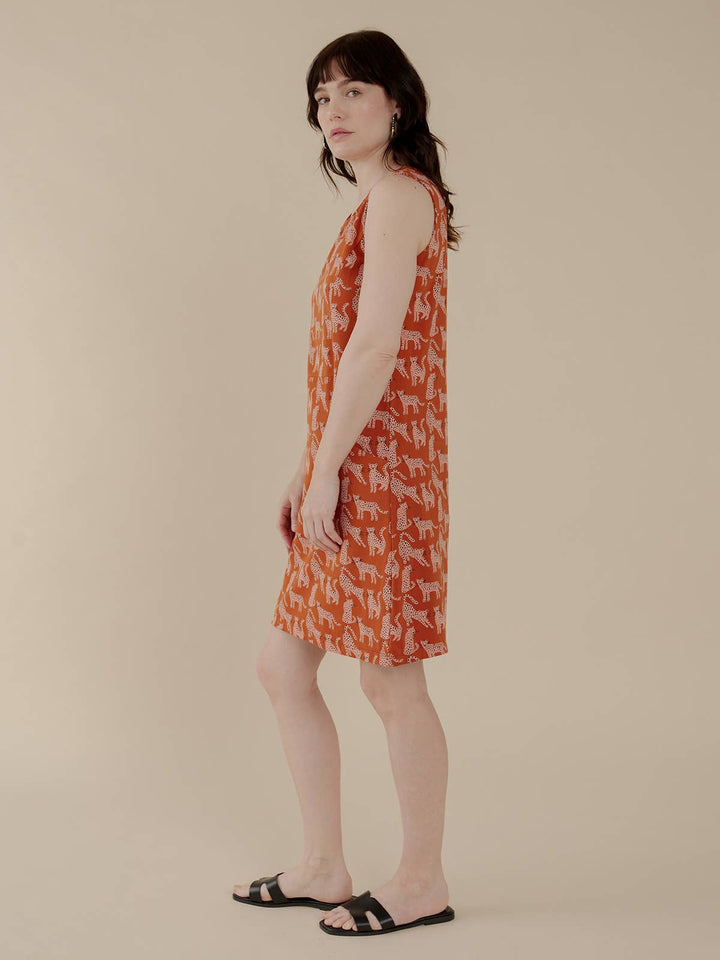 Evanston Dress Leopard Sienna