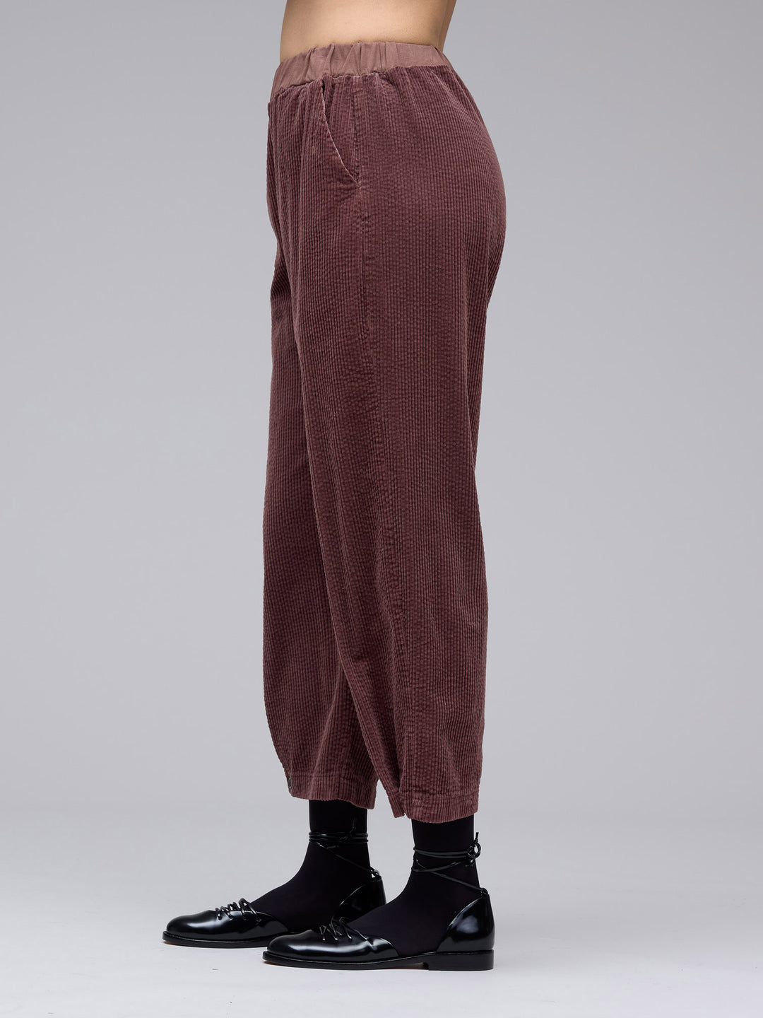 Button Pleat Pant