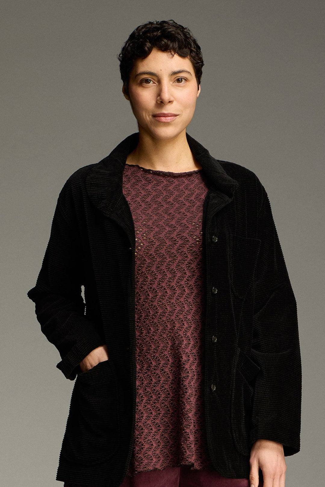 Long Blazer - Lux Cord