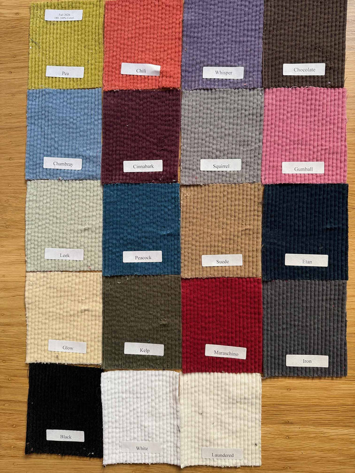 Long Vest - Lux Cord