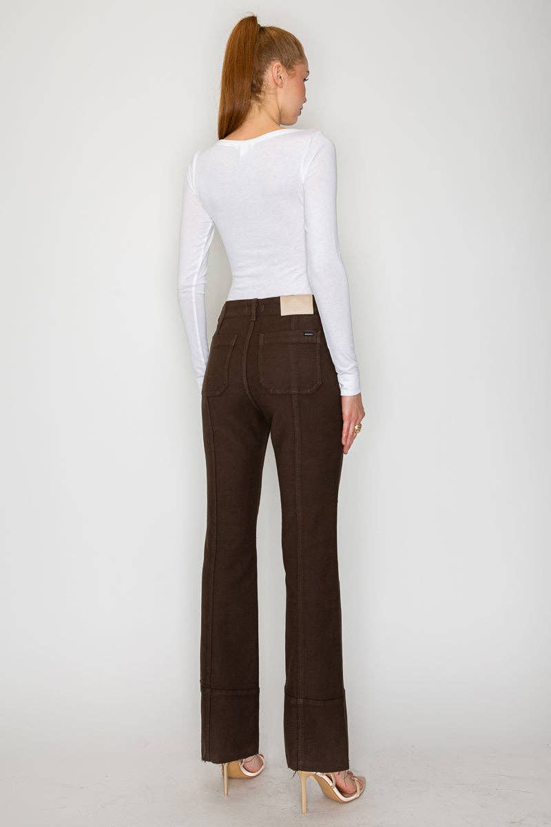 Tummy Control High Rise Bootcut PFD Jeans