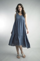 Linen Midi Dress