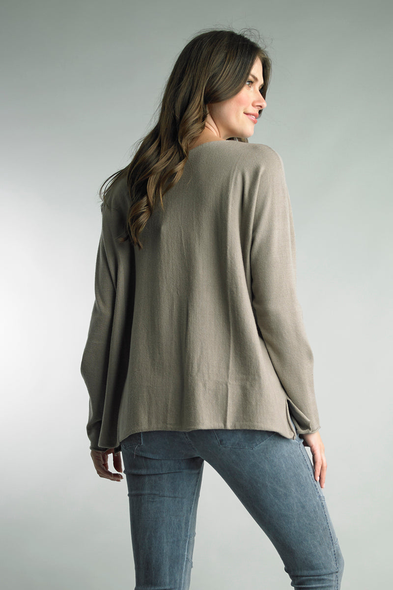 Basic Crew Knit Pullover