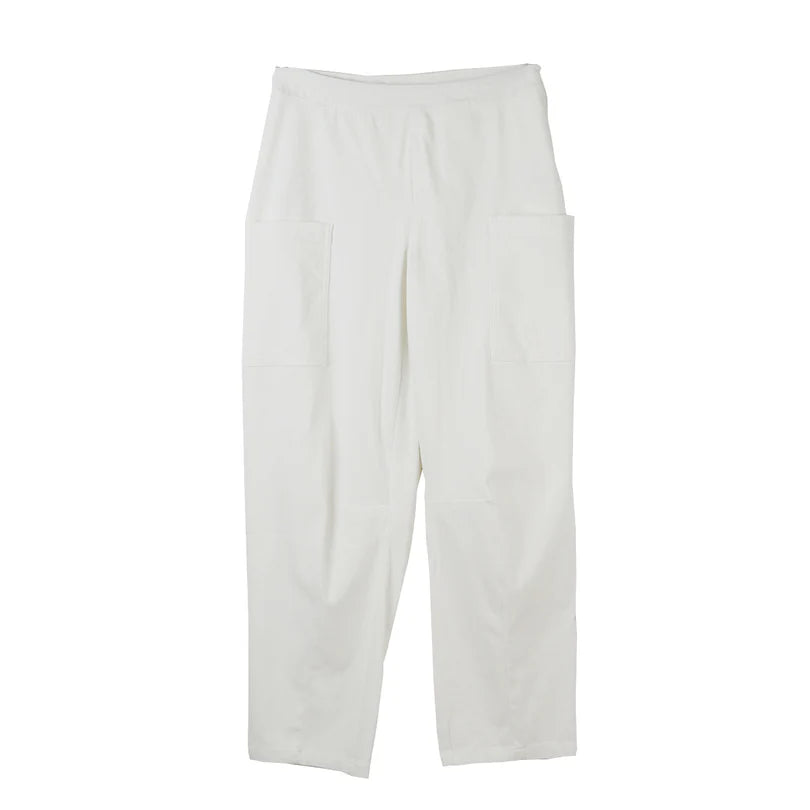 Comfort Knit Denim Darted Flood Jean