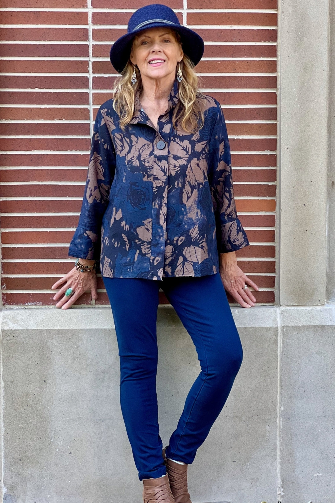 Shana Placket Blouse at Adlib Clothing in Asheville, NC