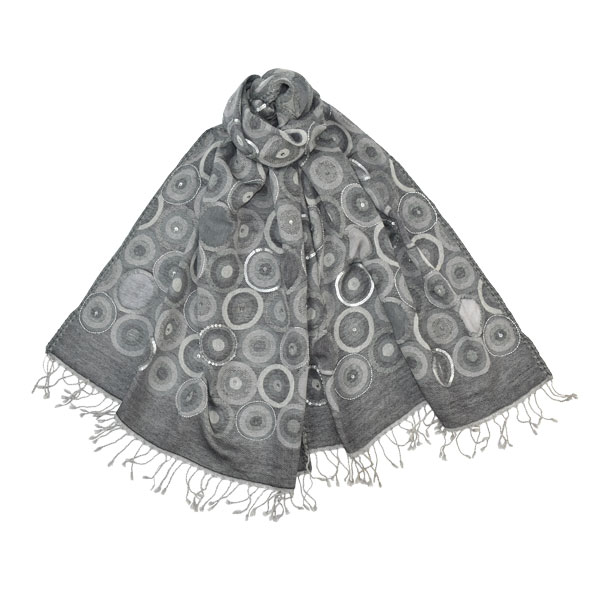 Loretta Sequin Wool Shawl