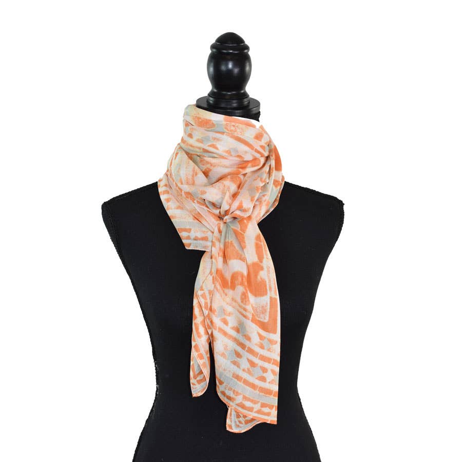 Arnette Medallion Print Square Scarf