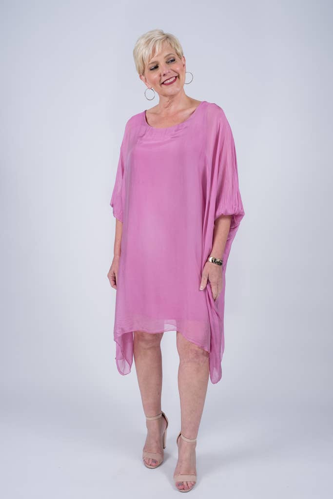 Alessia Silk Kaftan Dress