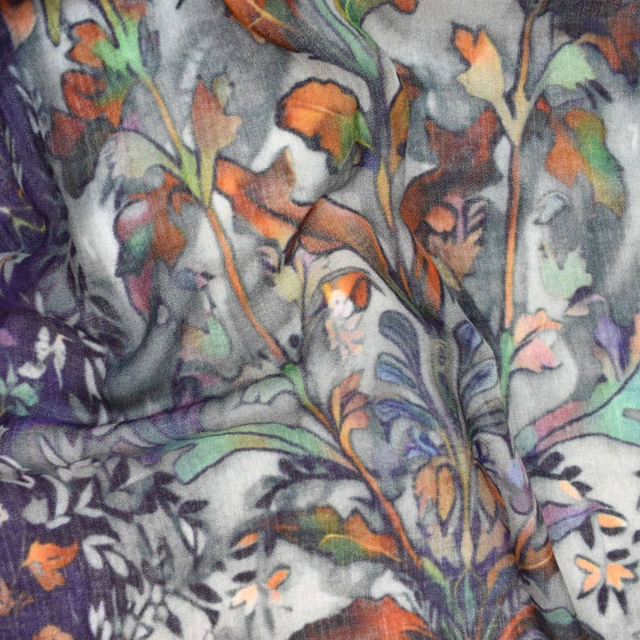 Matilda Vintage-Inspired Floral Scarf
