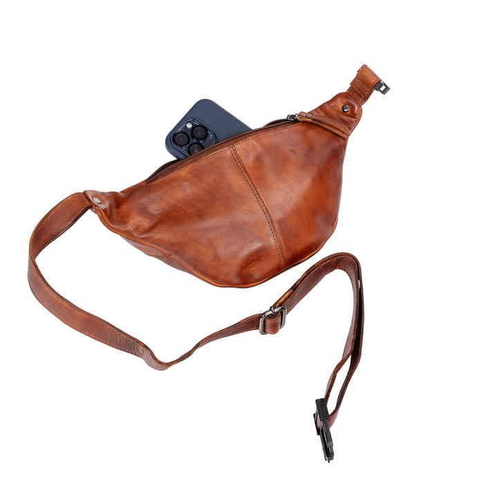 Leather Bum Bag - Lina