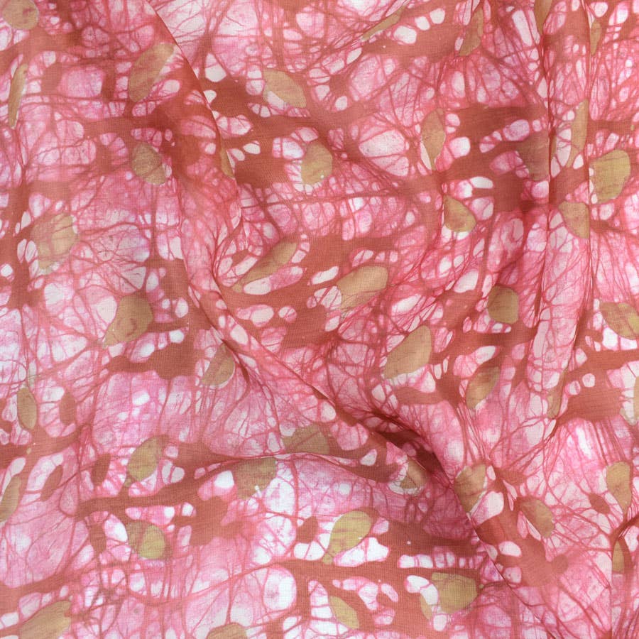 Emelie Handmade Batik Silk Scarf