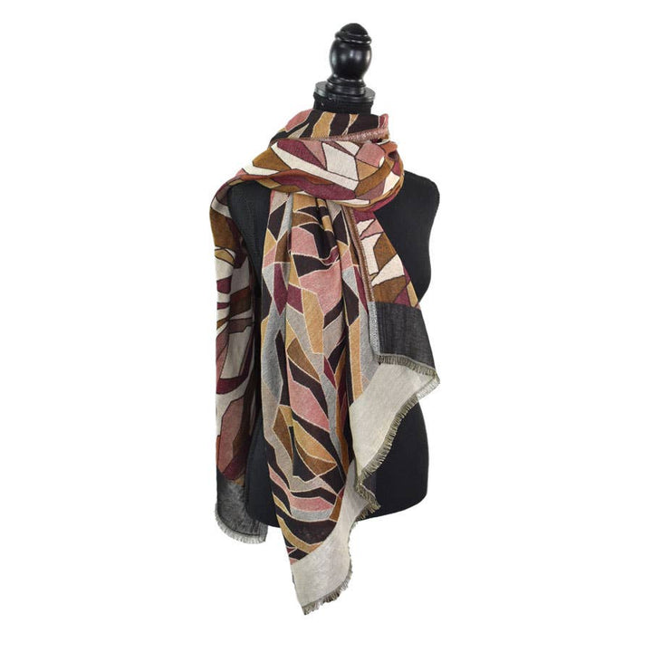 Lydia Woven Jacquard Scarf