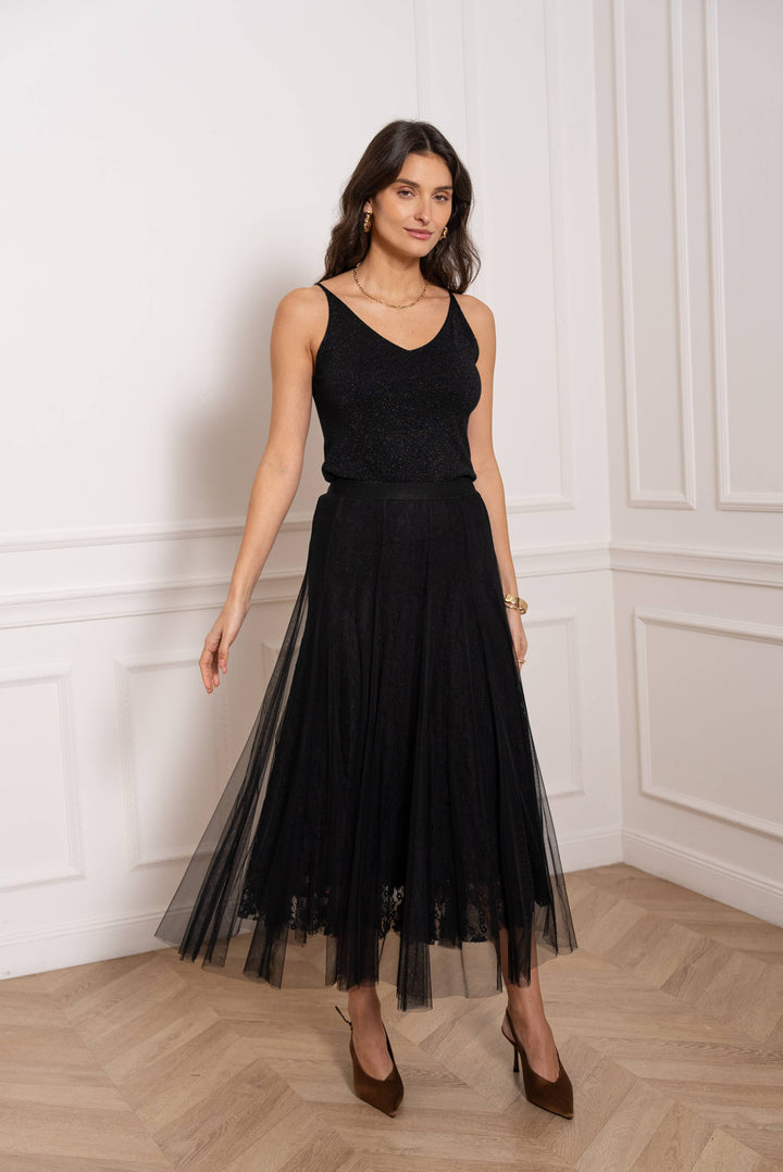 March Tulle & Lace Skirt