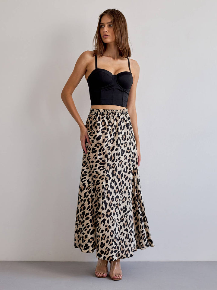 Valentine Skirt in Solid Satin