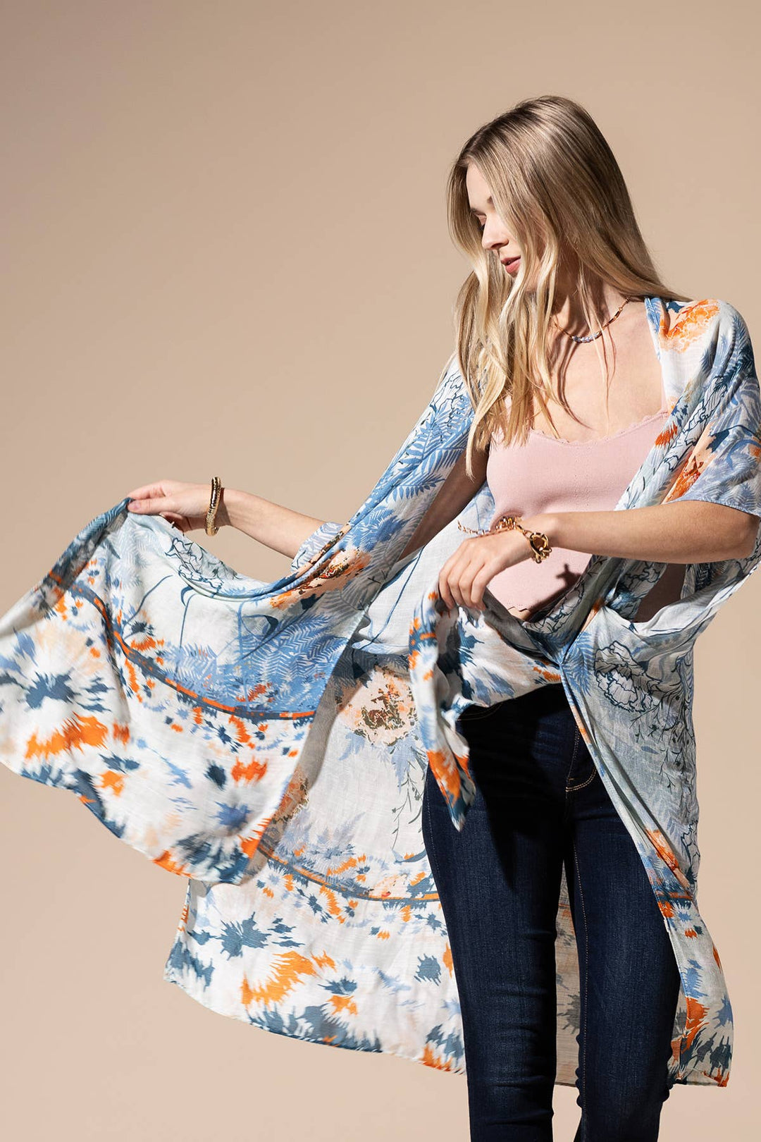 Indigo Morning Kimono