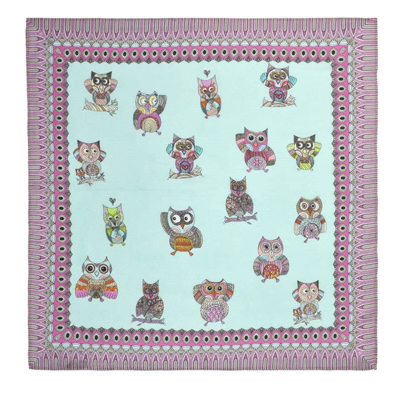 Hoot Whimsical Owl Neckerchief