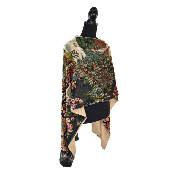Velvetine Printed Shawl