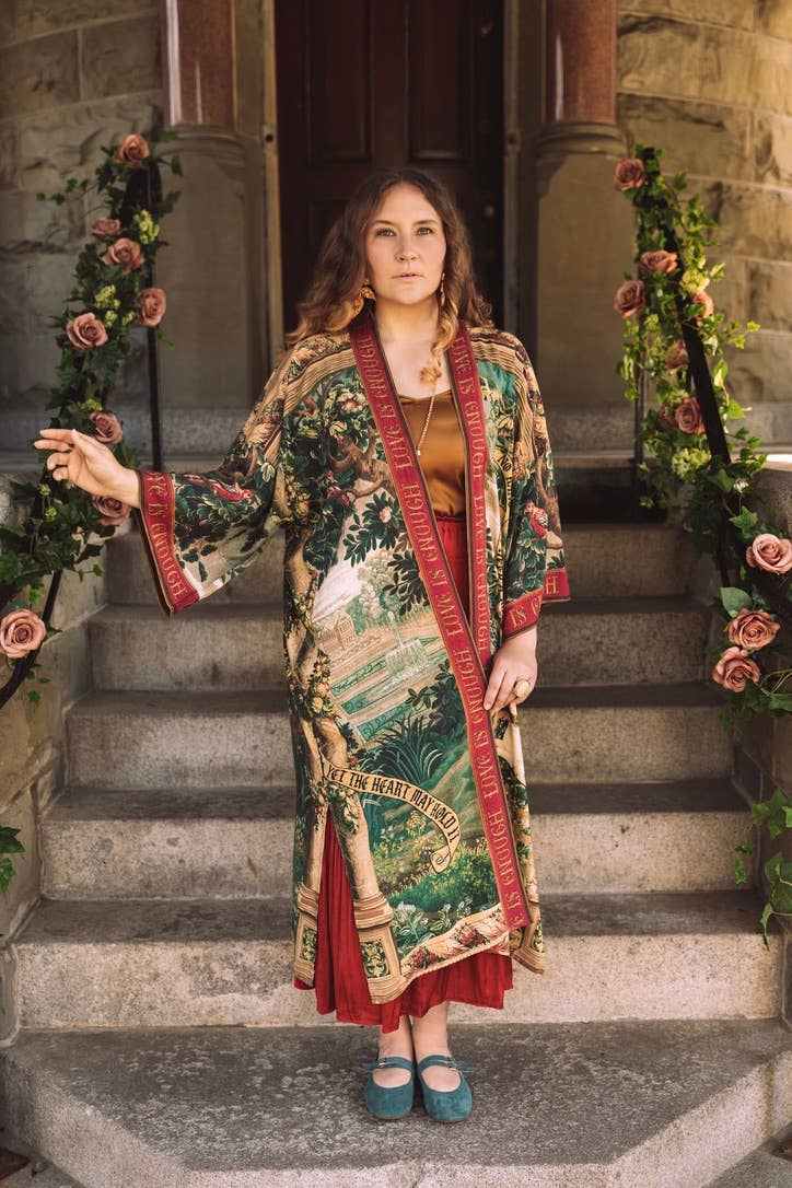 Wildheart Opera Duster Kimono Robe ft. Unicorn & Castle