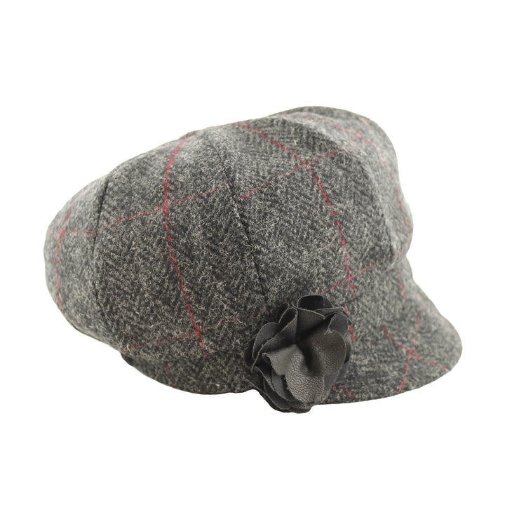 Ladies 100% Wool Newsboy Cap 31