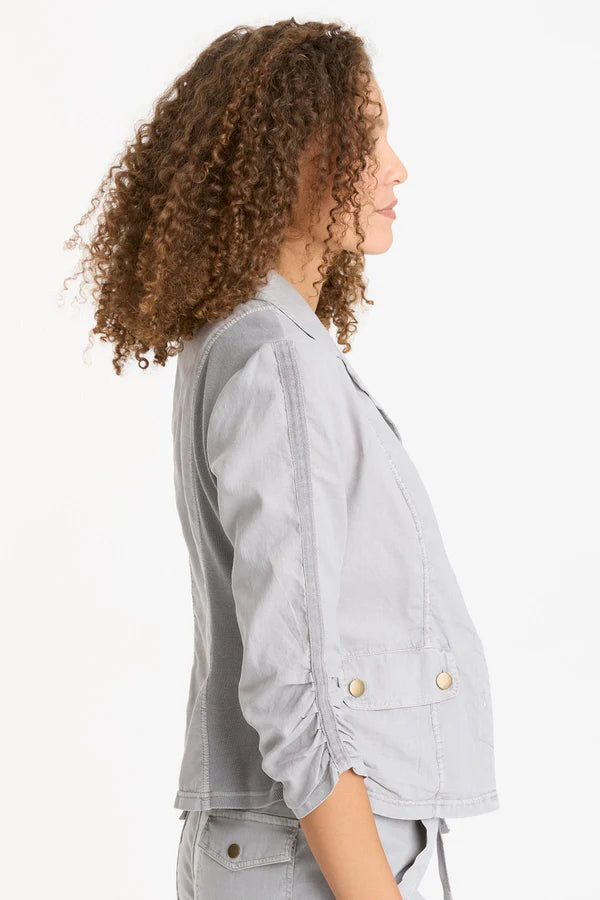 Linen Folksy Jacket