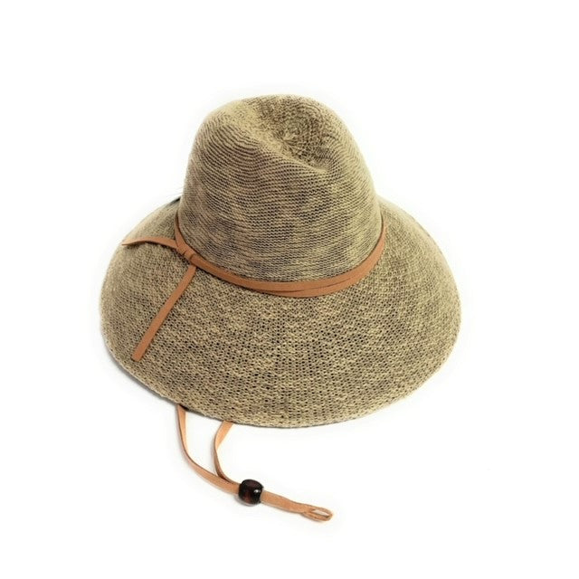 Fedora Brim with Chin Tie