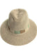 Cotton Fedora Hat with Multi Stripe Band 2026